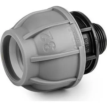 BRADAS PE spojka 25mm x 3/4" vnější závit, PN10