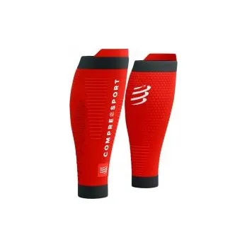 Běžecké oblečení COMPRESSPORT R2 3.0 red/black T4 návleky + DÁREK DLE VÝBĚRU!