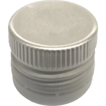 Hliníkové víčko na lahev STŘÍBRNÉ 28 mm s garančním kroužkem | Zavarovacisklo.cz Počet kusů v balení: 1