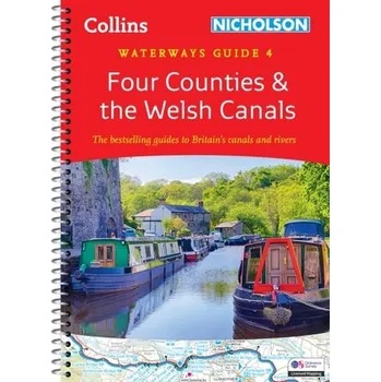 Populárně naučná literatura pro dospělé Four Counties and the Welsh Canals - Nicholson Waterways Guides