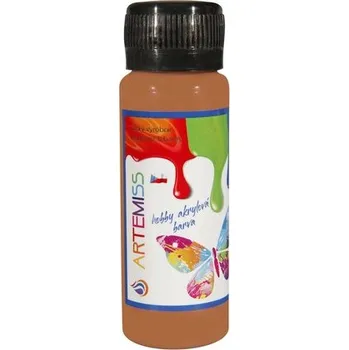 Výtvarná barva ARTEMISS Hobby acrylová barva Odstín: hnědá 065