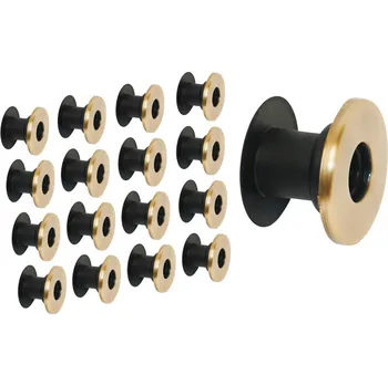 DEMA Kuličková ložiska v mosazném vzhledu pro stolní fotbal 70129