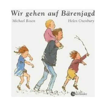 Německý jazyk Wir gehen auf Bärenjagd, kleine Ausgabe - Rosen, Michael