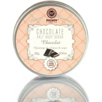 Tělový peeling Tělový peeling s mořskou solí Čokoláda