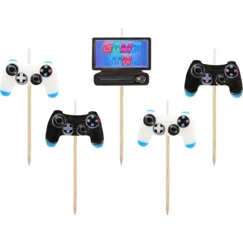 Svíčka Narozeninové svíčky hráč / gamer, 5ks