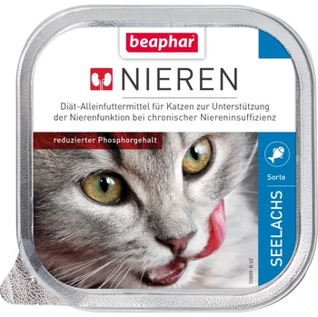 Krmivo pro kočku 24x100g Beaphar Nieren (ledviny) - mořský losos