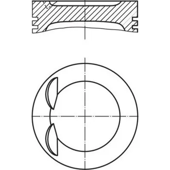 Píst motoru Píst MAHLE 028 PI 00134 000