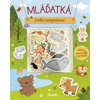 První čtění Kniha s magnetkami: Mláďatká