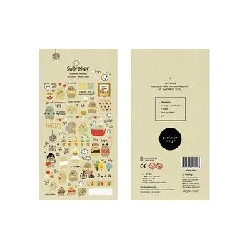 Set školních potřeb Naklejki ozdobne Zwierzęta Misie