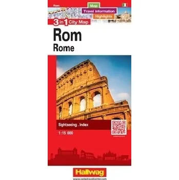 3 in 1 City Map Rom / Rome