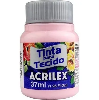 Speciální výtvarná barva Acrilex Barva na textil 37ml - pastelová růžová 813
