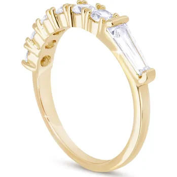 Prsten biju Pozlacený prstýnek se zirkony 398 Velikost prstenu - obvod: 52 mm