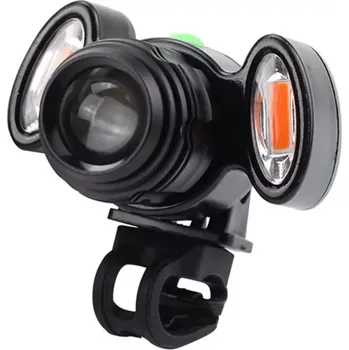 Cyklosvítilna Zaparkorun Cyklistické LED nárazuvzdorné osvětlení na řidítka