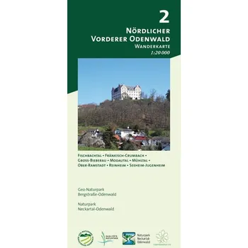 Nördlicher Vorderer Odenwald 1 : 20 000 Blatt 2