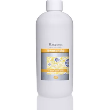 Kosmetika pro formování těla Saloos Těhotenský - sprchový olej 500 ml