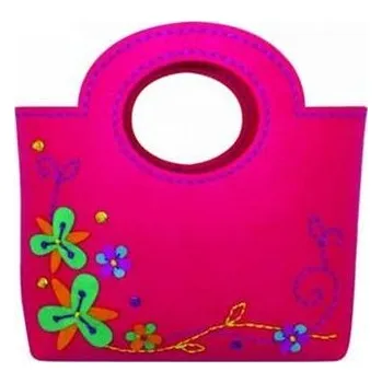 Set školních potřeb Torebka koszyczek fuksja