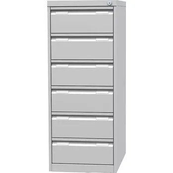 Kartotéka LK - A6 NEW kartotéka A6, 6-ti zásuvková, šedá RAL 7035