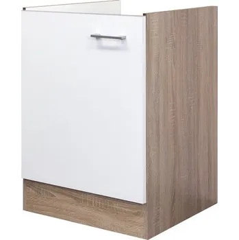 Kuchyňská skříňka Kuchyňská skříňka pod dřez Flex WellMurano/Samoa šířka 50 cm bílá