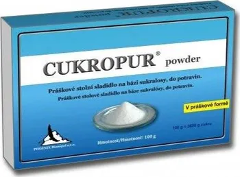 Sladidlo Cukropur powder práškové stolní sladidlo 100g