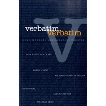 Umění Verbatim [EN] (2008, Taschenbuch, Oberon Books Ltd)