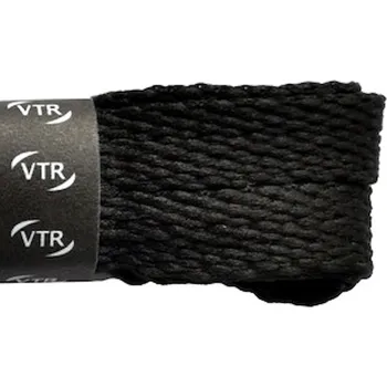 Tkaničky do bot Polyesterové ploché tkaničky černé, délka 100 cm