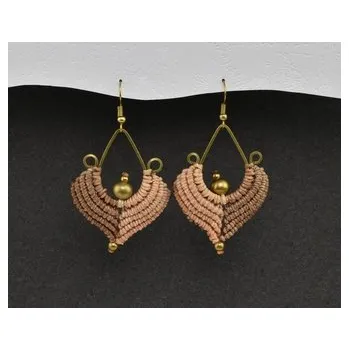 Náušnice Náušnice drhané Kapka - G