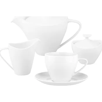 Talíř MariaPaula 21dílná kávová sada Moderna White, bílá