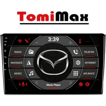 Autorádio TomiMax Mazda CX-9 Android 14 autorádio s WIFI, GPS, USB, BT HW výbava: QLED 8 Core 4GB+64GB PX HIGH - pouze displej A, Velikost obrazovky: Dotyková obrazovka: 10,1"