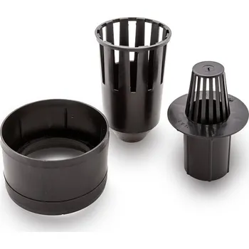 Kanalizační potrubí SELF LINE 100 sifon a sítko do dna DN 100