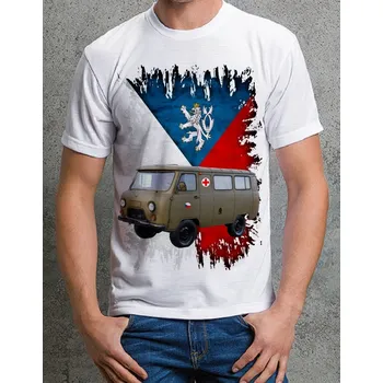 Pánské tričko tričko UAZ 452 BUCHANKA XS (vojenské tričko )