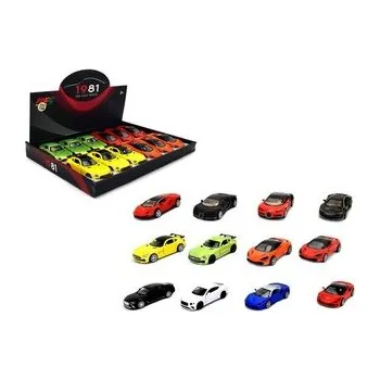 Samochód metalowy Sport 1:36