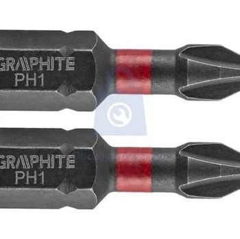 Bit Bit křížový rázový Phillips, PH, GRAPHITE PH3 x 25 mm (bal. 2 ks), balení 1 bal