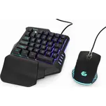 Gembird GGS-IVAR-TWIN US černý