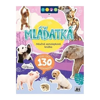 omalovánky Samolepková knížka Mláďata