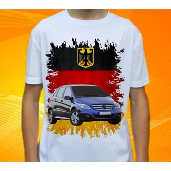 Pánské tričko tričko Mercedes Benz B180 122 (triko s osobním autem)