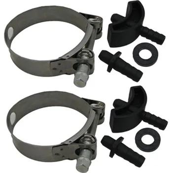 Průchodky a spony na potrubí pro hadičkový chlorátor Astralpool