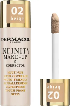 Make-up Dermacol Infinity Make-up a korektor SPF15 20 g