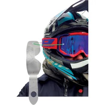 Motocyklové brýle Patentovaný ekologický držák odhazek PROGRIP GREEN SYSTEM pro brýle Progrip (bez znečištění životního prostředí)