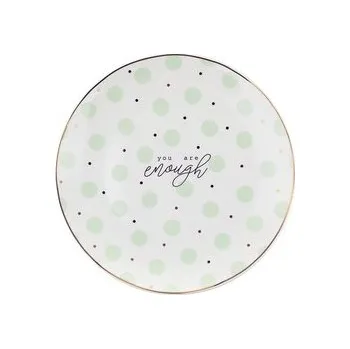 Dětská kuchyňka TALÍŘ DEZERTNÍ MINT DOTS 20CM