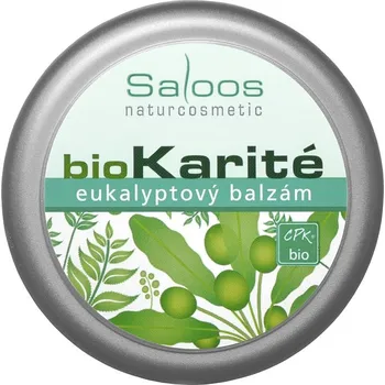 Masážní přípravek Saloos Bio Karité balzám - Eukalyptový 250 ml