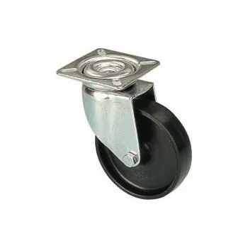 Pojezdové kolečko EPA 040/GLP Otočné polypropylenové kolo černé 7090014