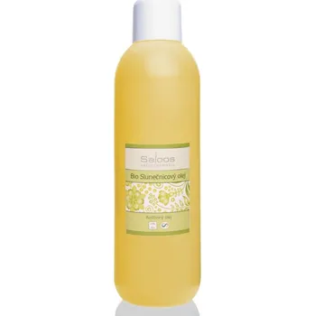 Rostlinný olej Saloos Bio Slunečnicový olej lisovaný za studena 1000 ml