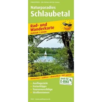 PUBLICPRESS Rad- und Wanderkarte Naturparadies Schlaubetal