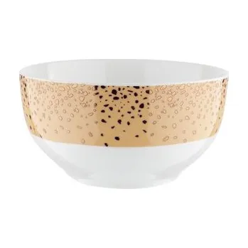 Dětská kuchyňka ŠALÁTOVÁ MISA SPOTS ORANGE 13CM NBC