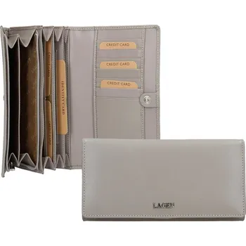 Kožená dámská peněženka 50310 šedá CHATEAU GREY