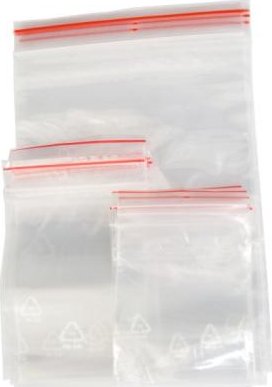 Sáček rychlouzavírací s lištou 35x45 cm, 40 µm