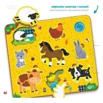 Puzzle Puzzle dźwięki wokół nas zwierzęta