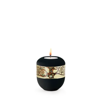 Smuteční dekorace Keramická miniurna Arte Black - Strom