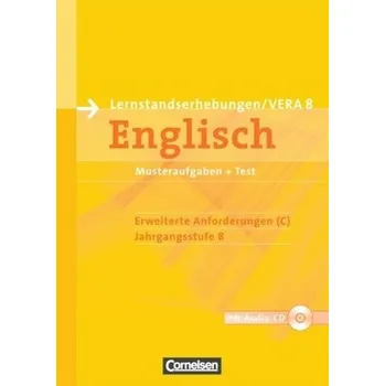 Učebnice Lernstandserhebungen / VERA 8 Englisch, Erweiterte Anforderungen (C), m. Audio-CD