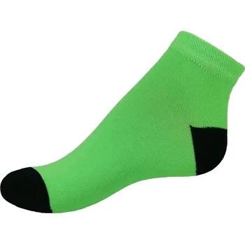 VšeProBoty ponožky NEON SPORT světle zelené, velikost 25-27